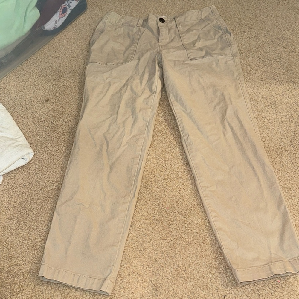 1822 Denim Tan Ankle Pants